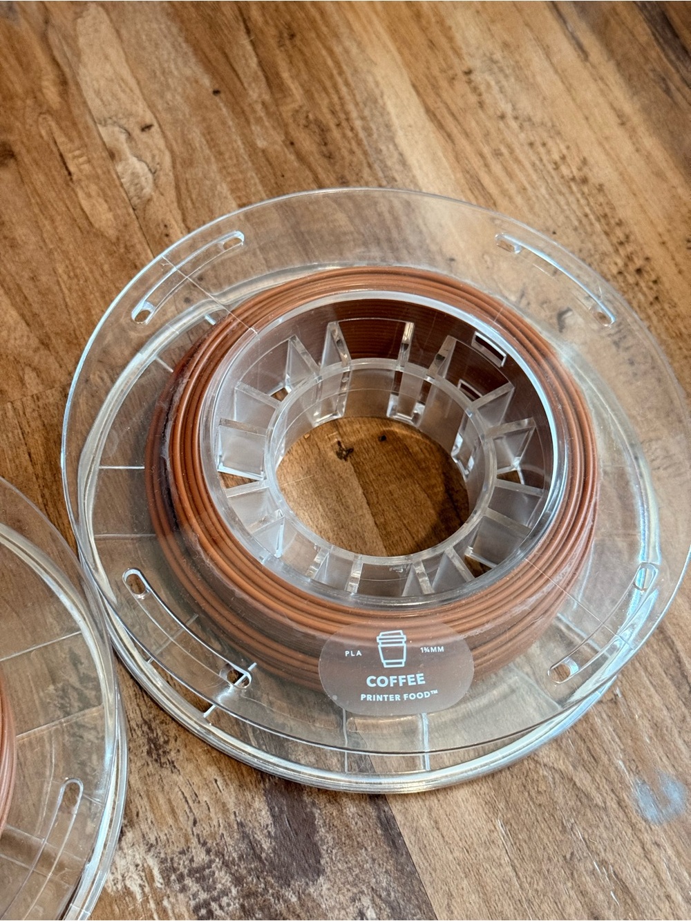 PLA 3D Printer Filament - Coffee Brown